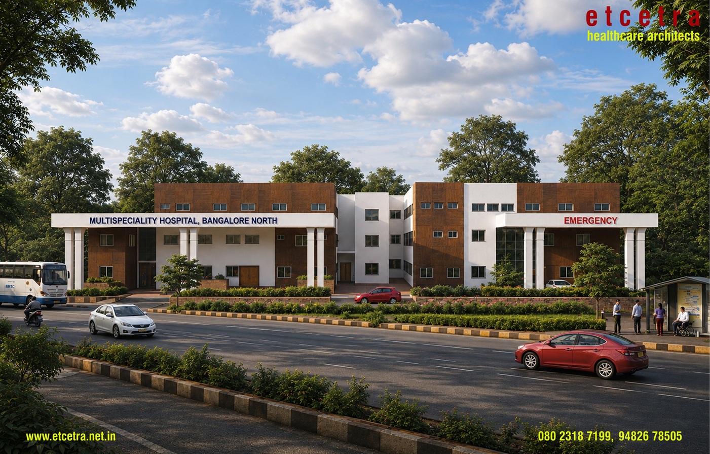 125 Bed Multispecialty Hospital in Bangalore